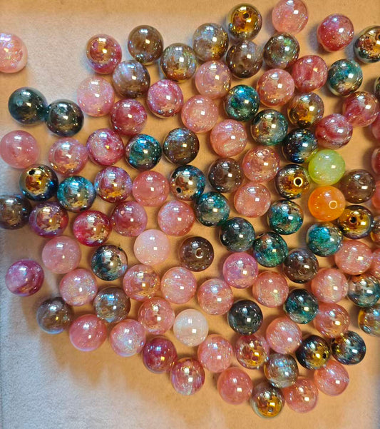 (6mm)Aurora series16mm high-end resin beads