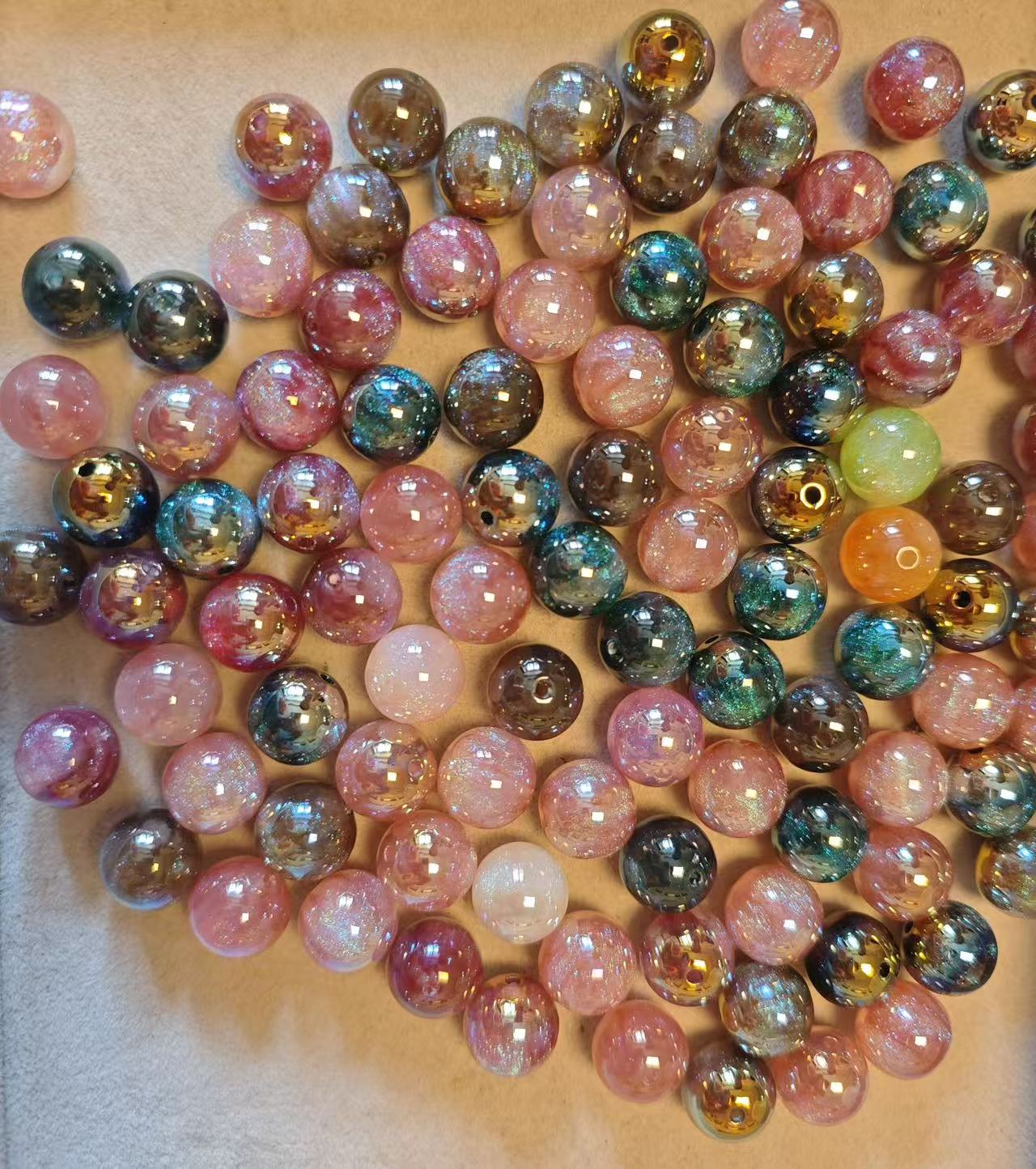 （6mm）Aurora series16mm high-end resin beads
